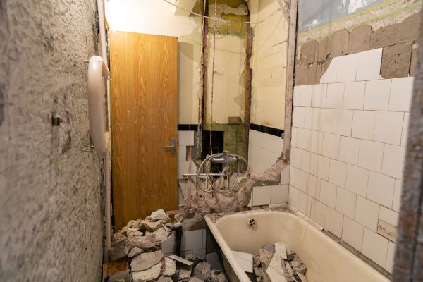 Shower Tile Demolition in Jefferson City